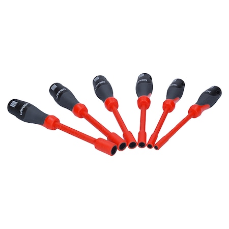 Urrea 1000V trimaterial SAE nut driver set 6Pc 9200TV